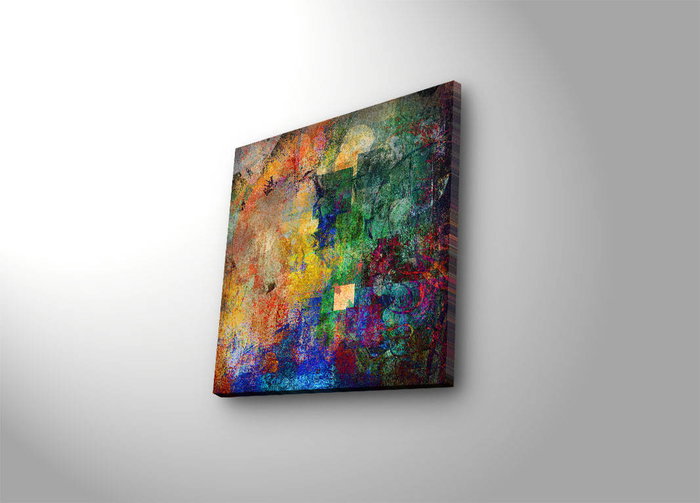 Wallity Cuadro Decorativo en Lienzo Iluminado con LED 40 x 40 cm